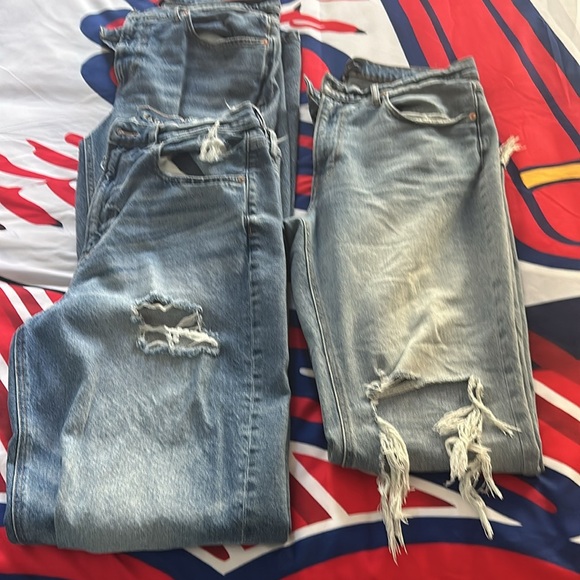 American Eagle Outfitters Denim - Excellent Condition 2 Lucky Brand jeans and 1 American Eagle Jeans